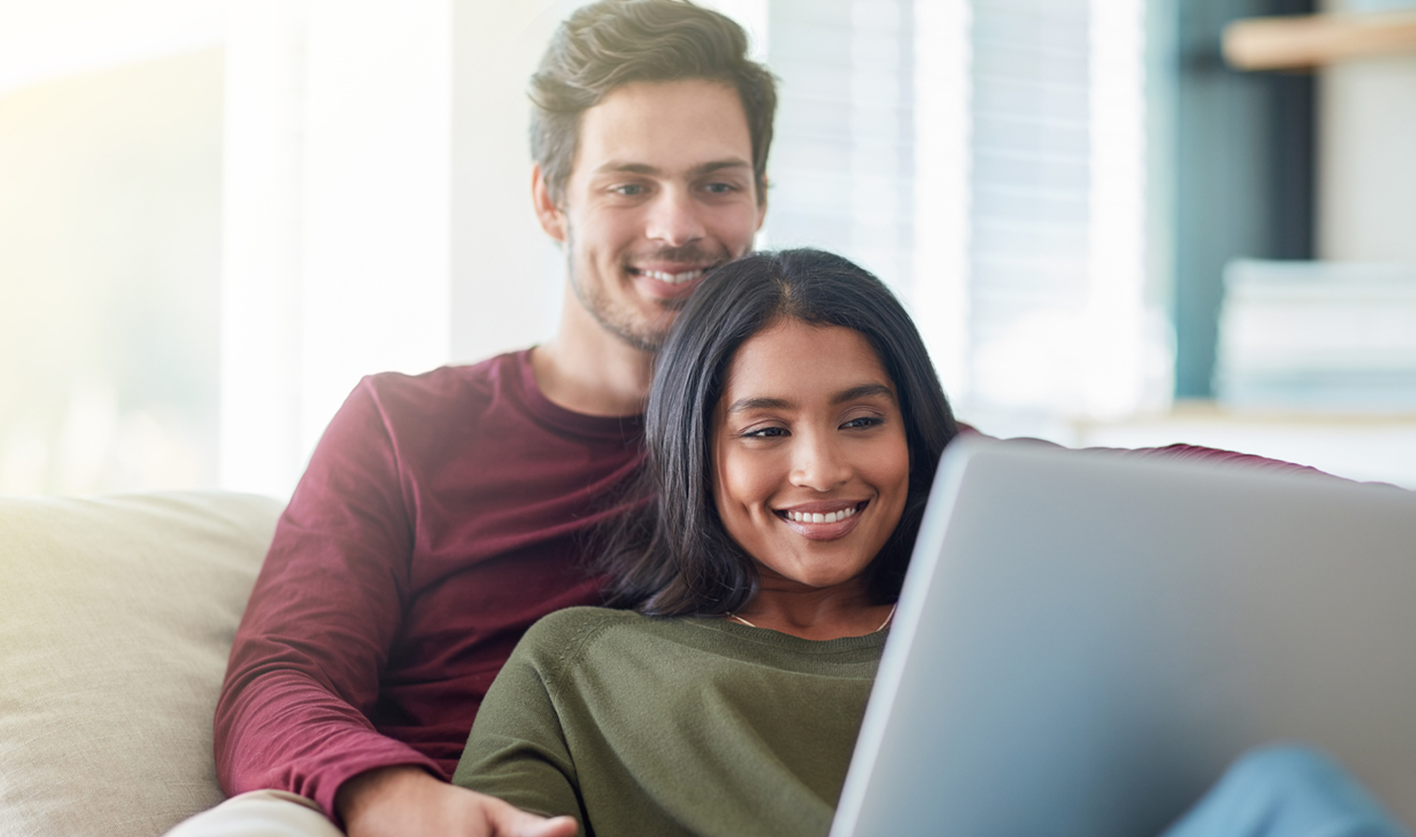 Happy residents enjoying their new home